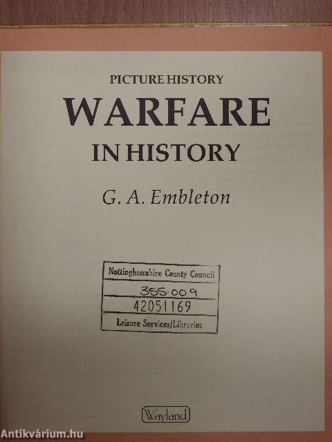 Warfare in History