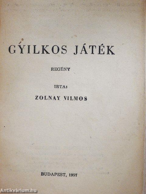 Gyilkos játék