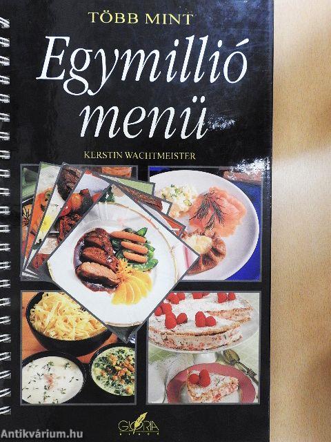 Több mint egymillió menü