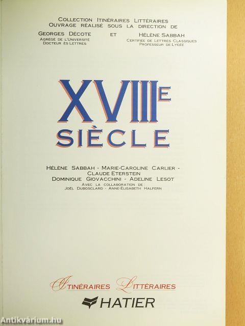 XVIIIe siécle