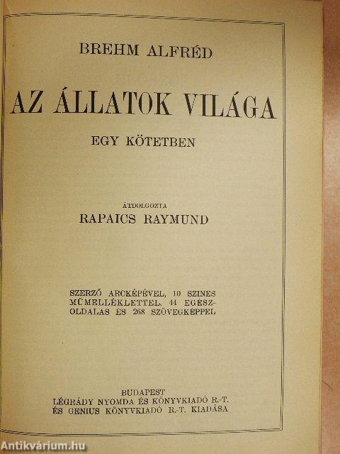 Brehm - Az állatok világa