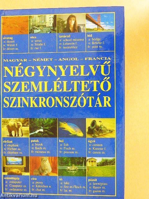 Négynyelvű szemléltető szinkronszótár