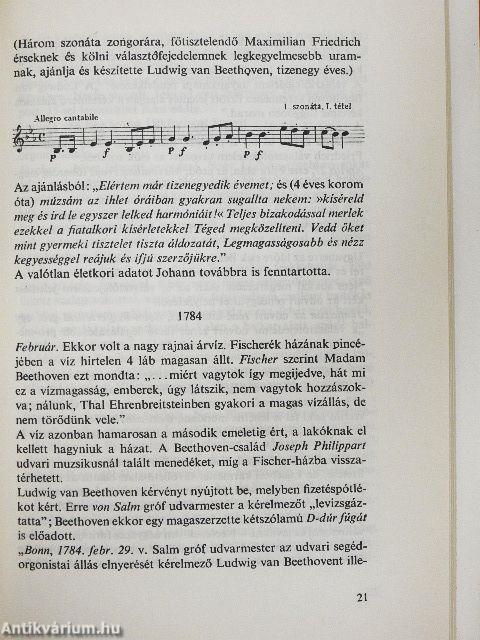 Ludwig van Beethoven életének krónikája