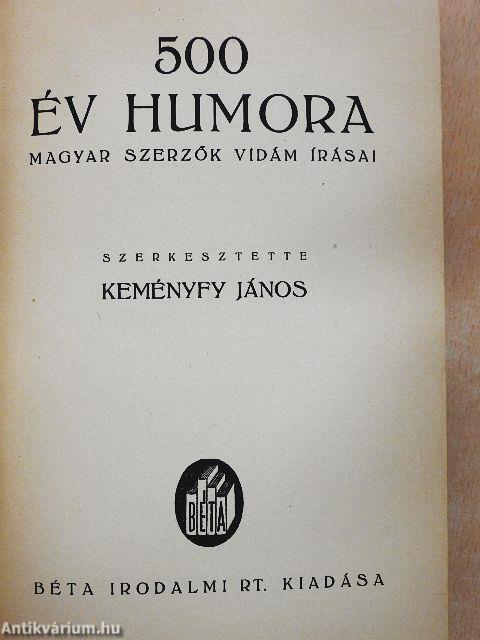 500 év humora