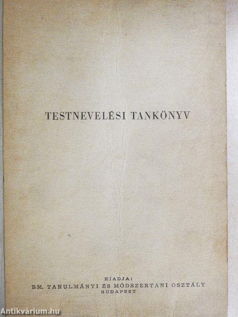 Testnevelési tankönyv