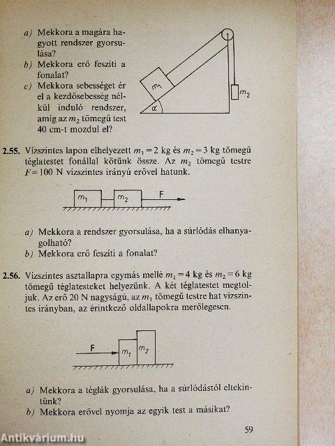 Szakközépiskolai összefoglaló feladatgyűjtemény - Fizika