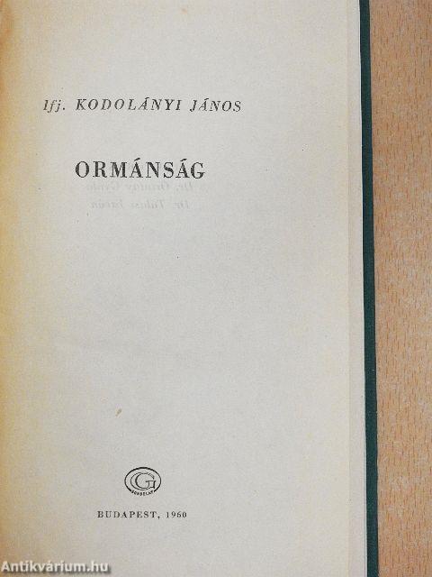 Ormánság