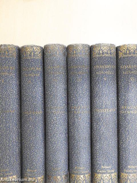 Shakspere összes szinművei 1-6.