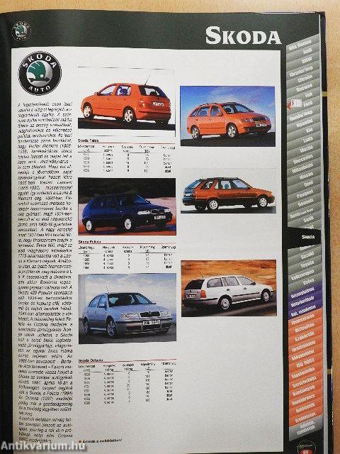 Autószalonok és márkaszervizek országos katalógusa 2001