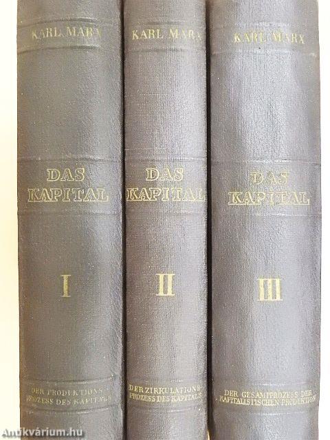 Das Kapital I-III.