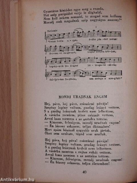 Balladamondó könyv