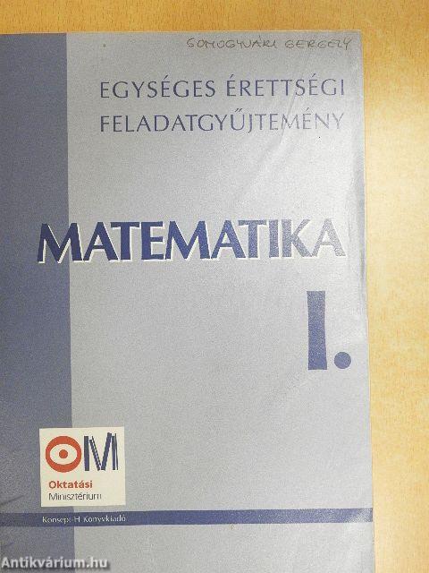 Matematika I-II.