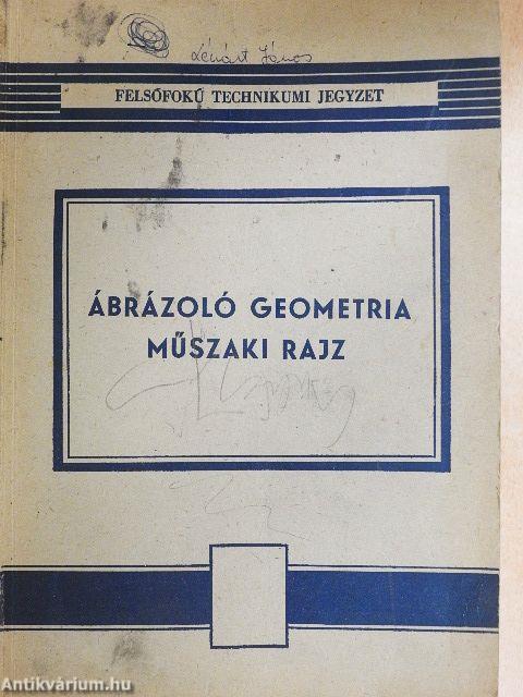 Ábrázoló geometria műszaki rajz