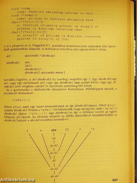 A C programozási nyelv