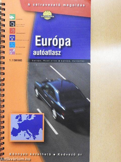 Európa autóatlasz