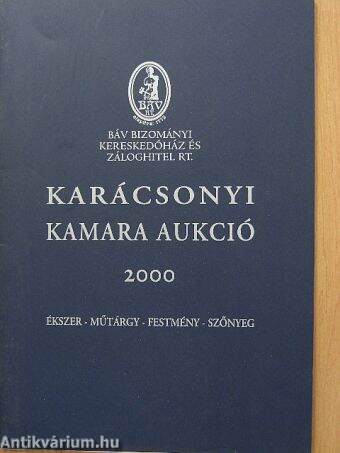 Karácsonyi Kamara Aukció 2000.