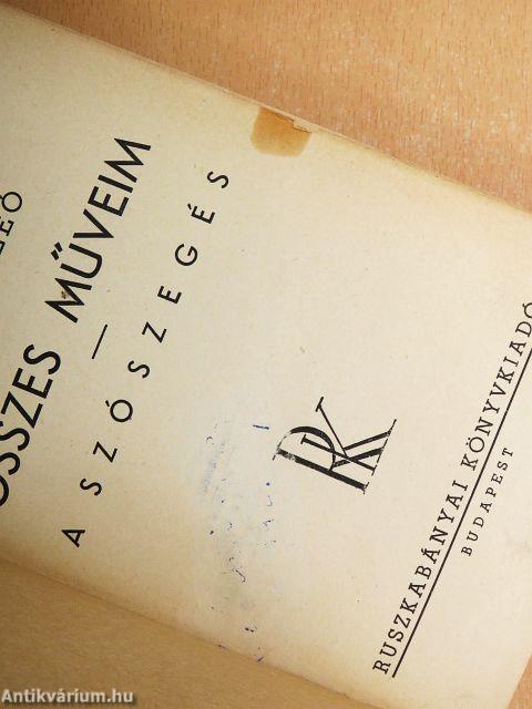 Összes műveim/A szószegés