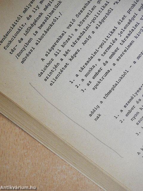 Tömegdal Magyarországon 1945-1956. V.