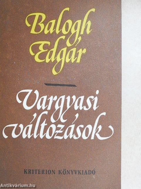 Vargyasi változások