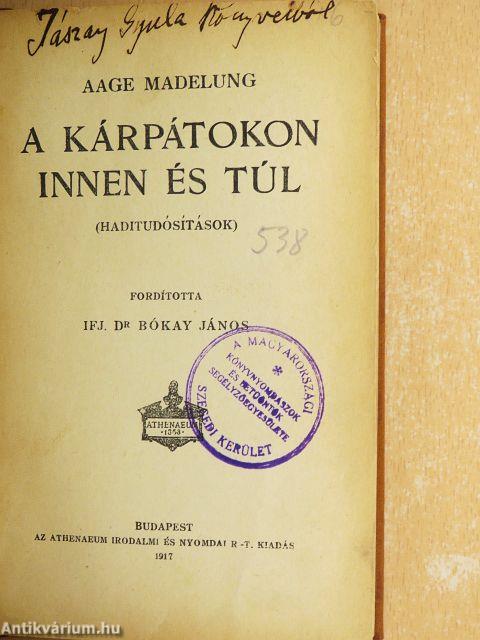 A Kárpátokon innen és túl