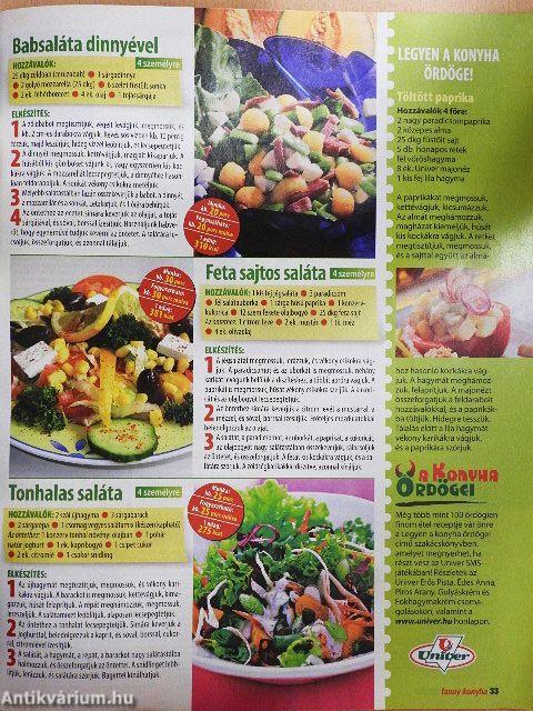 Fanny konyha 2009. július-augusztus