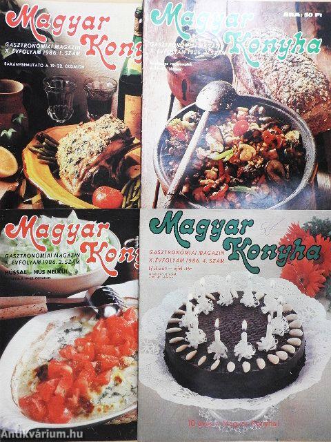 Magyar Konyha 1986/1-4.
