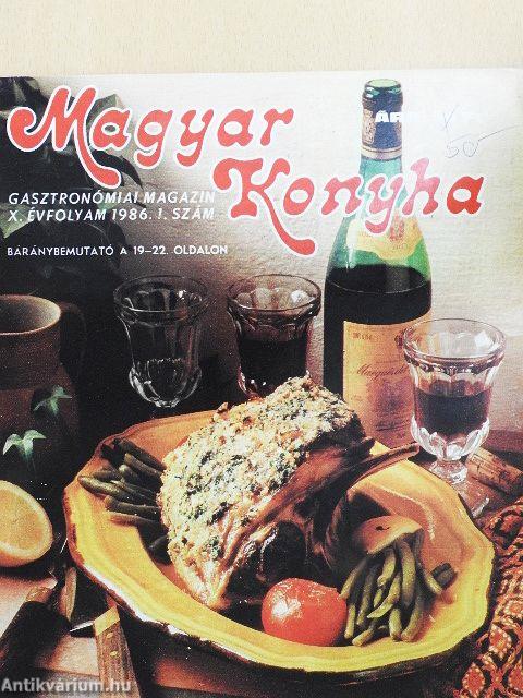 Magyar Konyha 1986/1-4.