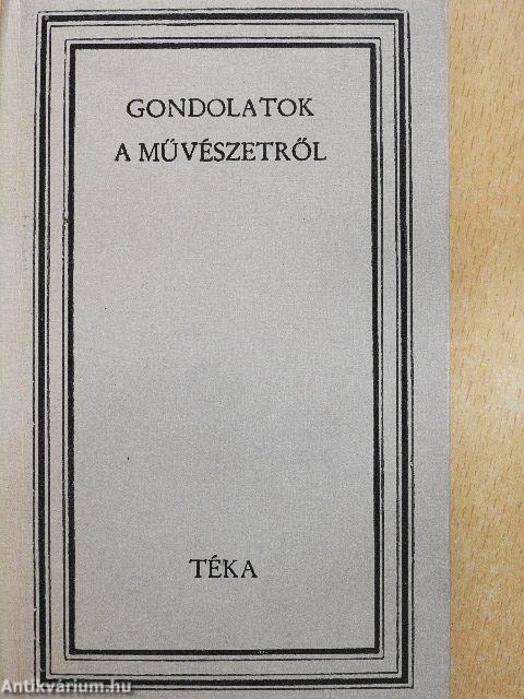 Gondolatok a művészetről