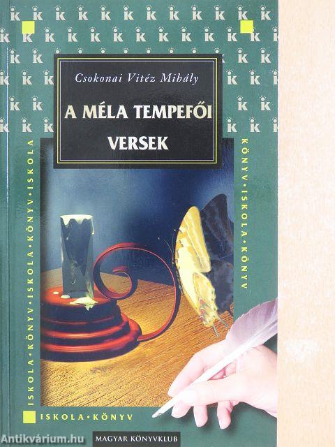 A méla Tempefői/Válogatott versek