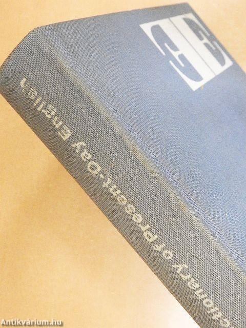 Reverse Dictionary of Present-Day English