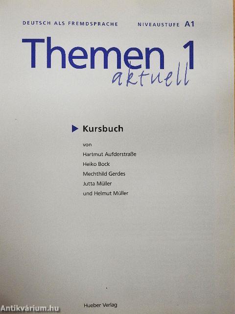 Themen aktuell 1 - Kursbuch