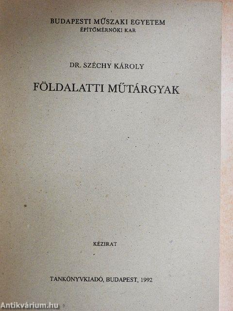 Földalatti műtárgyak
