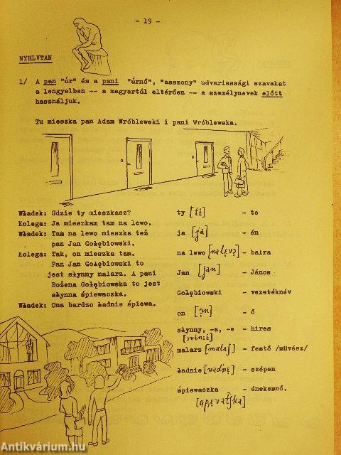 Lengyel nyelvkönyv 1