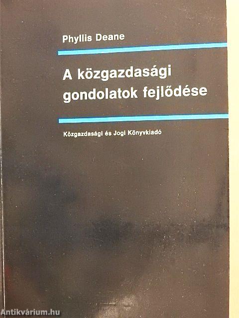 A közgazdasági gondolatok fejlődése