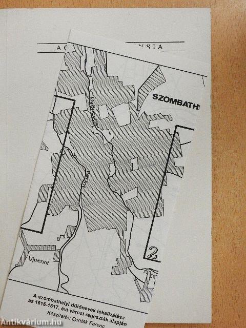 Szombathely város jegyzőkönyveinek regesztái (1615-1617)