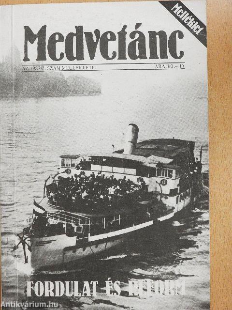 Medvetánc 1987/2. szám melléklete