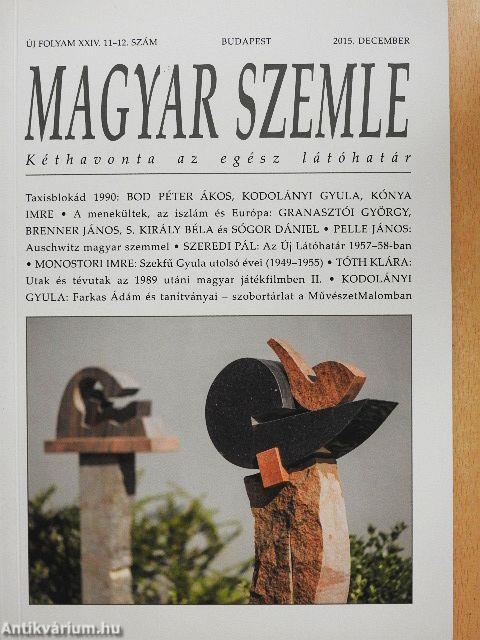 Magyar Szemle 2015. december