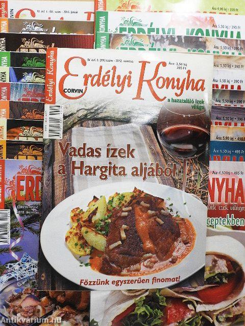 Erdélyi konyha 2012, 2014-2021 (vegyes számok) (21db)