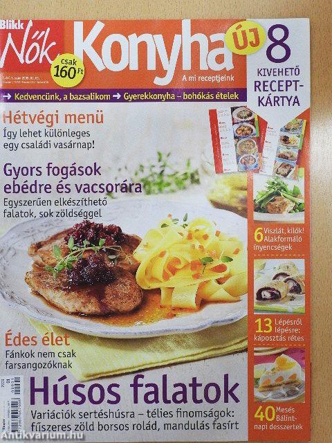 Blikk nők-Konyha 2009-2012, 2014 (vegyes számok) (19db) 