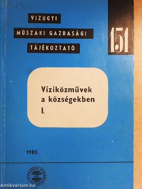 Víziközművek a községekben I.