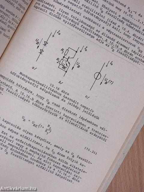 Elektronikus áramkörök II.