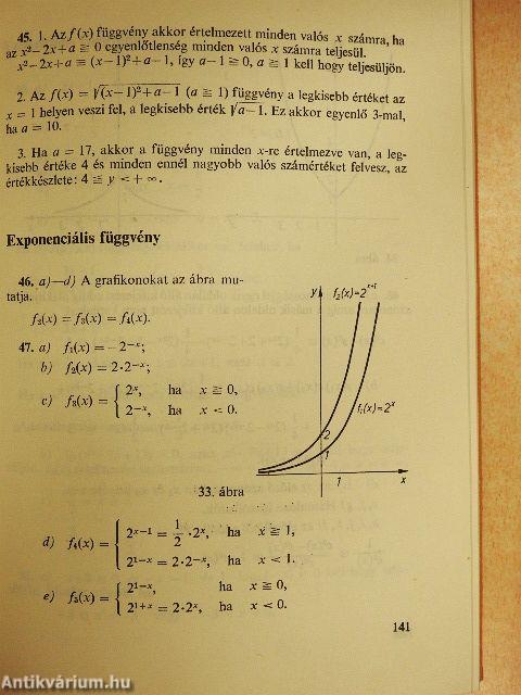 Elemi matematikai példatár IV.