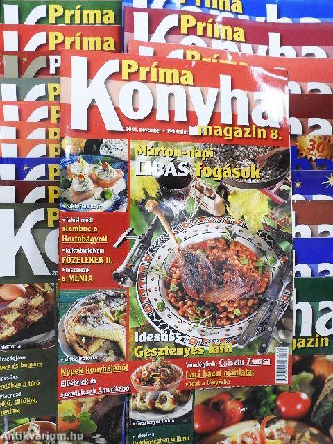 Príma Konyha Magazin 2001-2007 (vegyes számok) (20db)