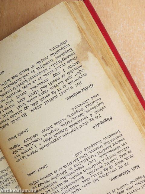 Az Uj Idők második receptkönyve