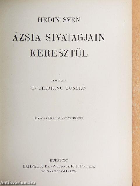 Ázsia sivatagjain keresztül