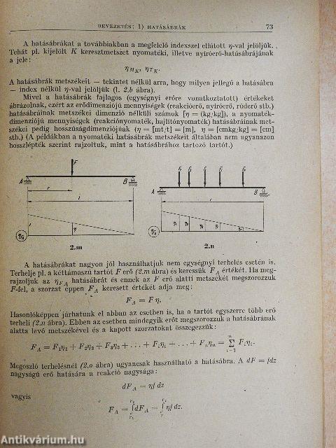 Szilárdságtani példatár I. 