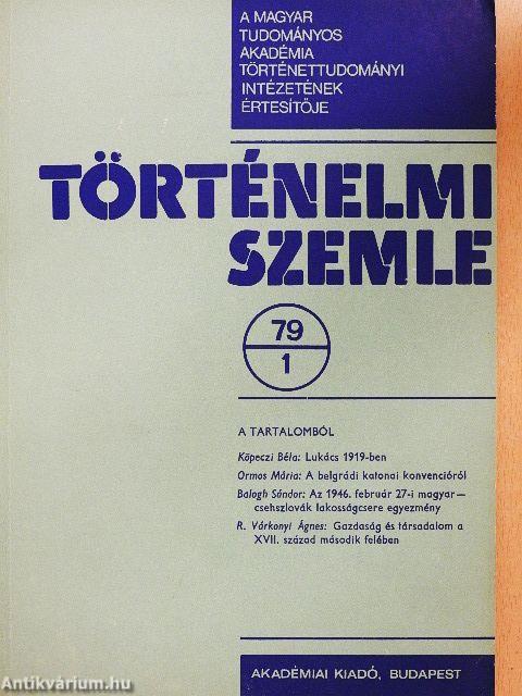 Történelmi Szemle 1979/1.