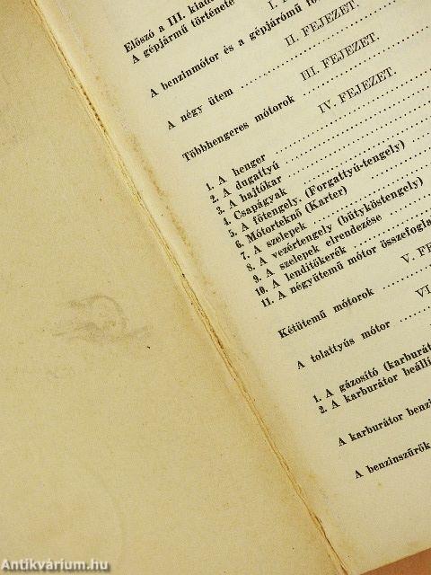 Az automobil vezetése, szerkezete és kezelése a teljes vizsgaanyaggal, kérdésekben és feleletekben