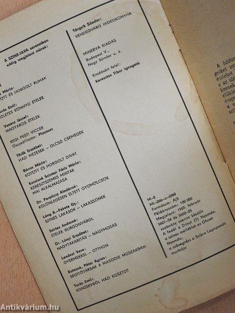 Vendégváró hidegkonyha