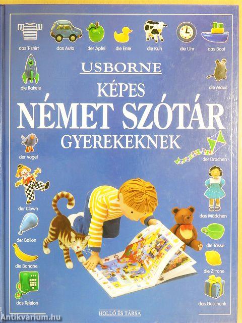 Usborne képes német szótár gyerekeknek